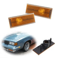 Front Amber Side Marker Light Lenses for Cutlass 1981–1988 2 Door