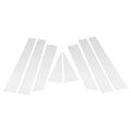 8 Pcs Door Pillar Window Trim for Nissan Rogue (2014–2020) Chrome