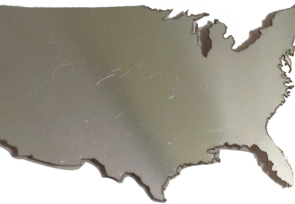 2pc Stainless Steel United States Emblem for Luxury FX (2005–2015)