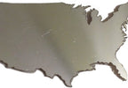 2pc Stainless Steel United States Emblem for Luxury FX (2005–2015)