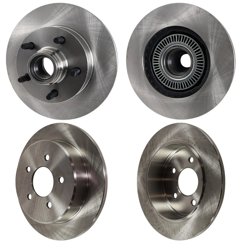 Front & Rear Brake Disc Rotors for Ford Ranger (1998–2002)