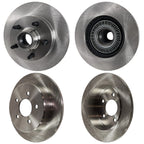 Front & Rear Brake Disc Rotors for Ford Ranger (1998–2002)