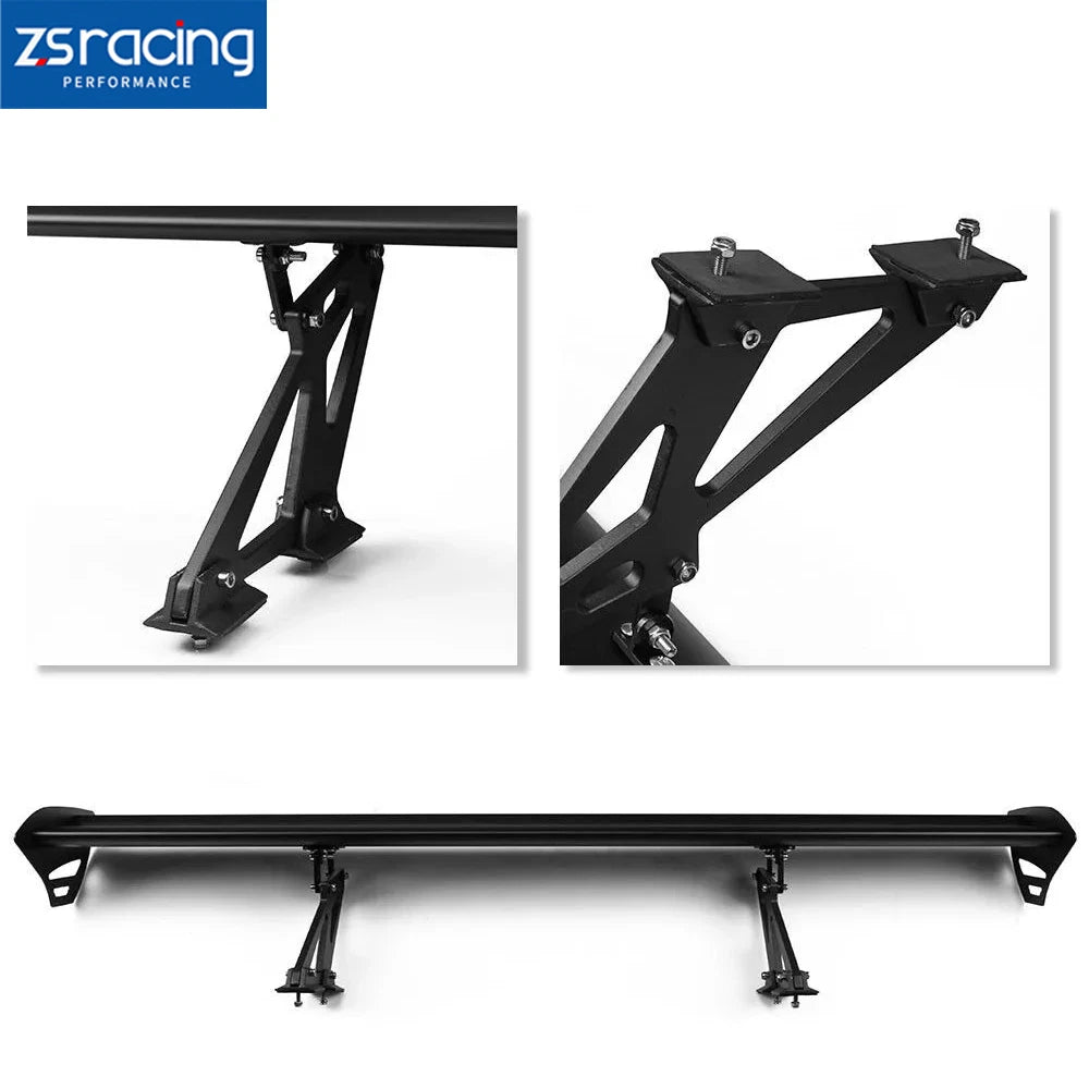 Adjustable Aluminum GT Hatch Rear Trunk Wing Spoiler for Sedan