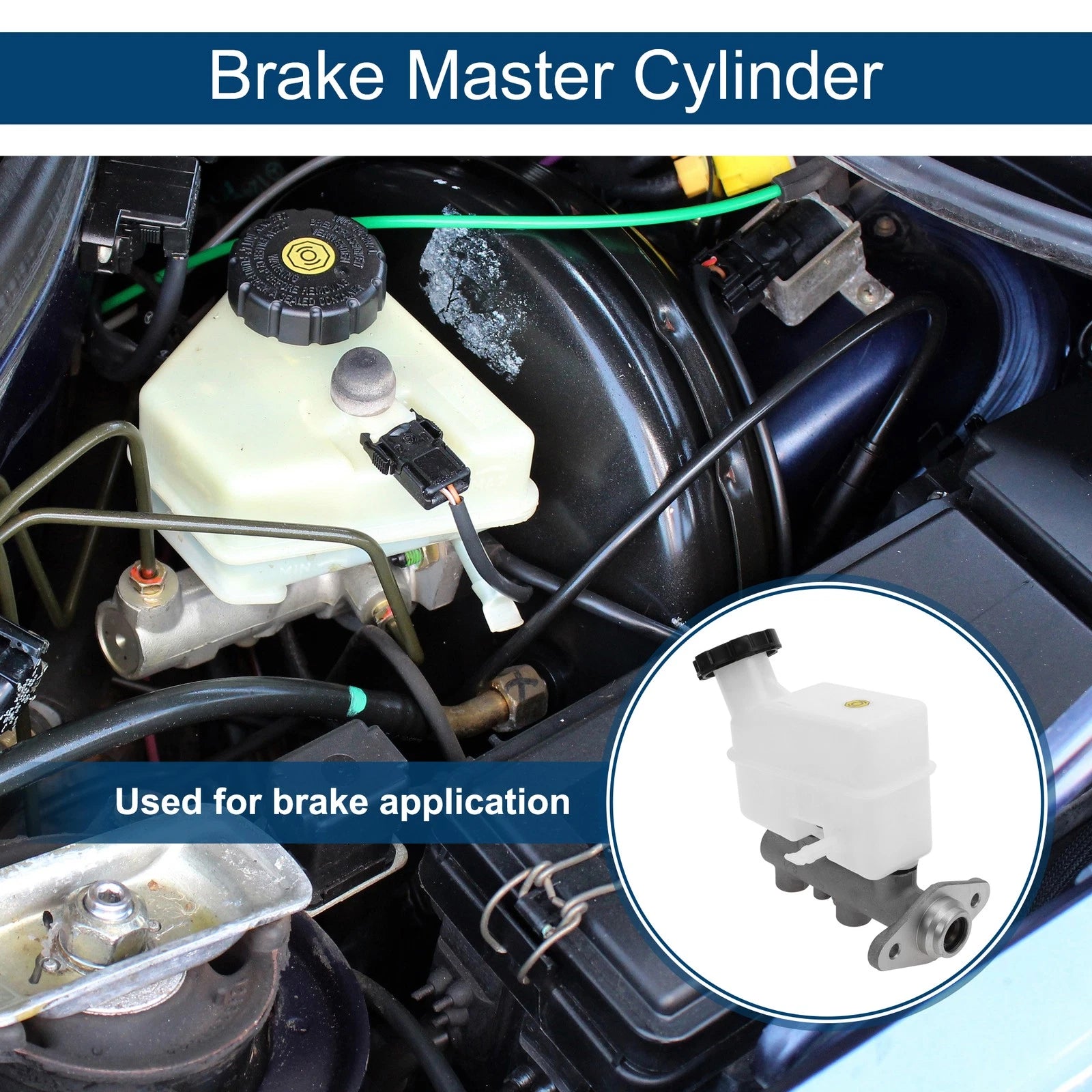 Brake Master Cylinder with Reservoir for Hyundai Tucson (2006–2009)