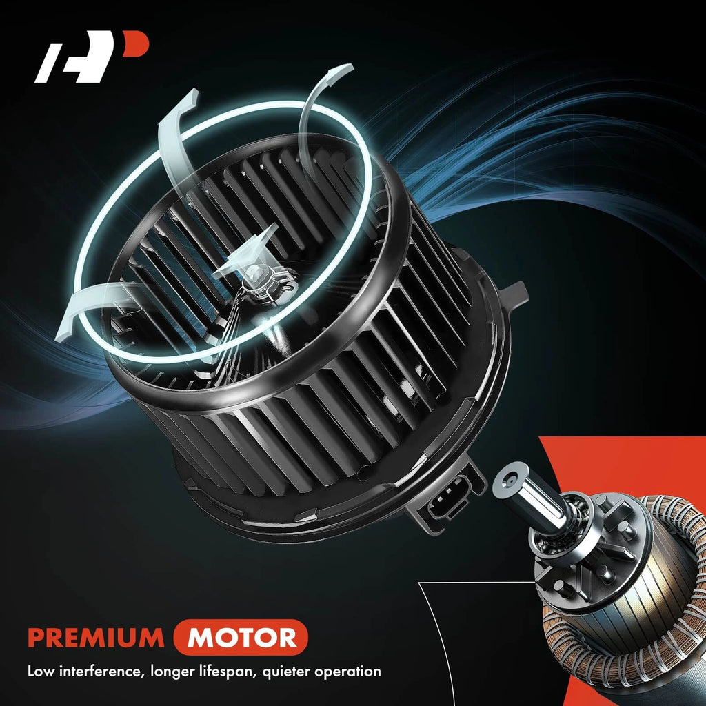 Heater Blower Motor with Fan for Chevy Silverado 1500 (1999–2002)