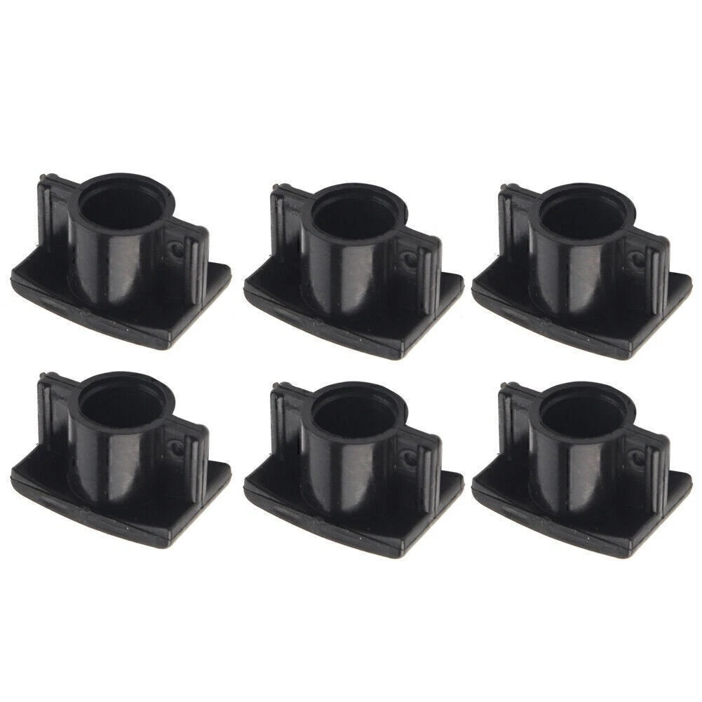 Set of 6 Black Hydraulic Cam Chain Tensioner Nylon Pads for Harley Big Twin (2007–2017)