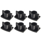 Set of 6 Black Hydraulic Cam Chain Tensioner Nylon Pads for Harley Big Twin (2007–2017)