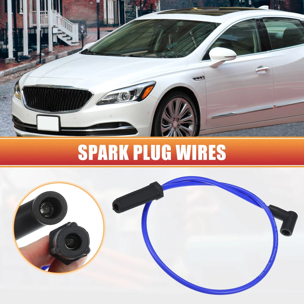 6X Spark Plug Wire Ignition Coil Cable No.12192468 for Chevrolet Impala 