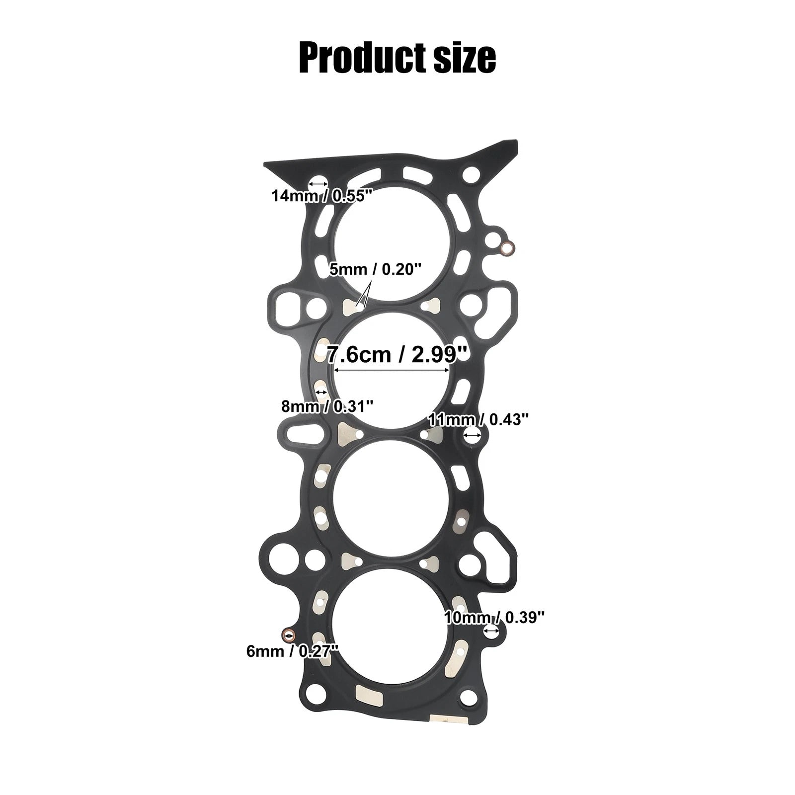 Cylinder Head Gasket No. 12251PLC004/12251-PLC-003 for Honda Civic (2001–2005)