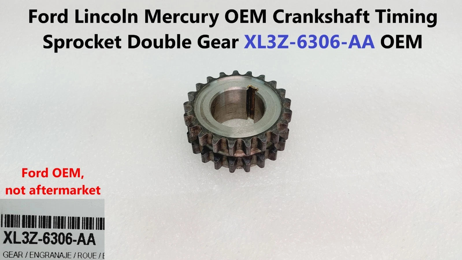 Crankshaft Timing Sprocket for Ford Lincoln Mercury (XL3Z-6306-AA)