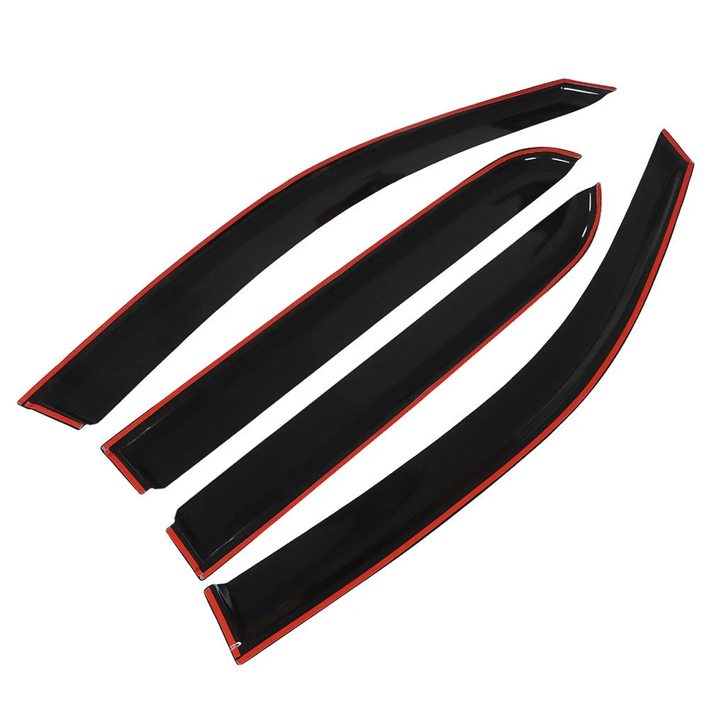 Set of 4 Weathershields for Toyota Hilux (2005–2015)