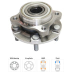 Set of 2 Wheel Hubs for Mitsubishi Lancer (2003–2006) Front AWD
