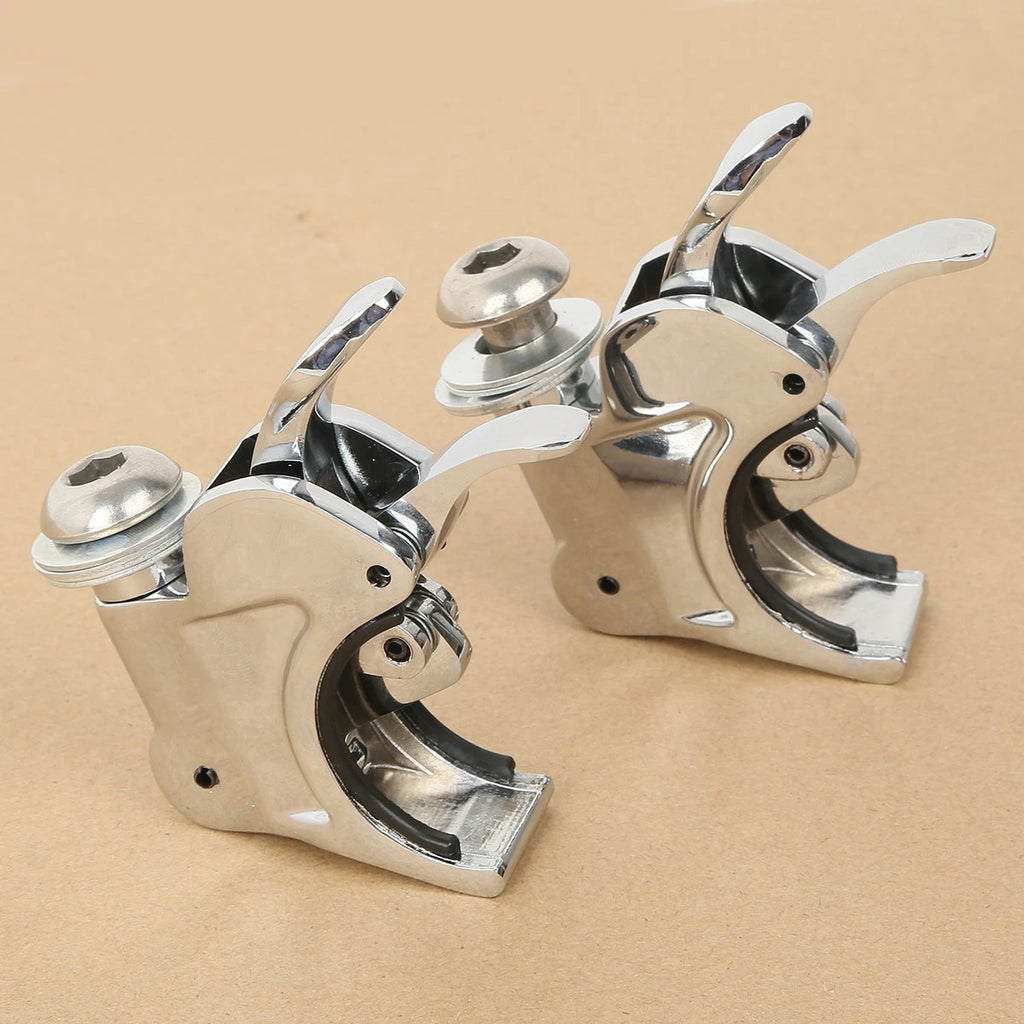 4PCS Windshield Clamps for Harley Softail Custom Night Train (1988–2013)