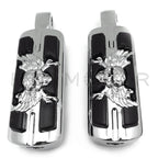 Pirate Skull Footpeg for Suzuki Boulevard Intruder S83 VS1400 Marauder 800 VZ800