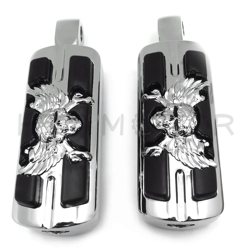 Pirate Skull Footpeg for Suzuki Boulevard Intruder S83 VS1400 Marauder 800 VZ800