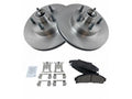 Front Brake Pad and Rotor Kit for Mazda B4000 RWD (1998–2000) BS178PY