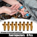 8 Pcs Fuel Injector No. 97TF9F593AA/F6VZ9F593AA for Ford Crown Victoria (1998)