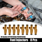8 Pcs Fuel Injector No. 97TF9F593AA/F6VZ9F593AA for Ford Crown Victoria (1998)