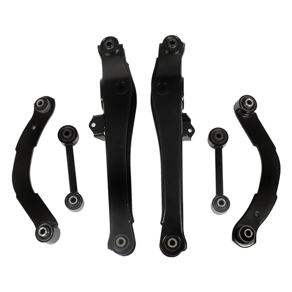 6pc Rear Upper Lower Control Arm Kit for Dodge Caliber (2007–2012)