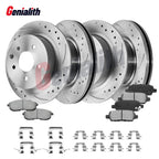 Brake Kit for Nissan Altima (2007–2013) - Disc Rotors, Ceramic Pads