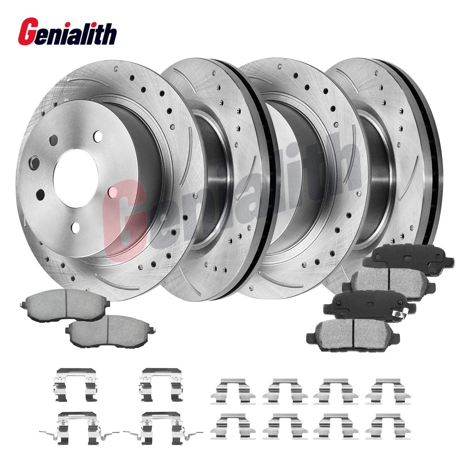 Brake Kit for Nissan Altima (2007–2013) - Disc Rotors, Ceramic Pads