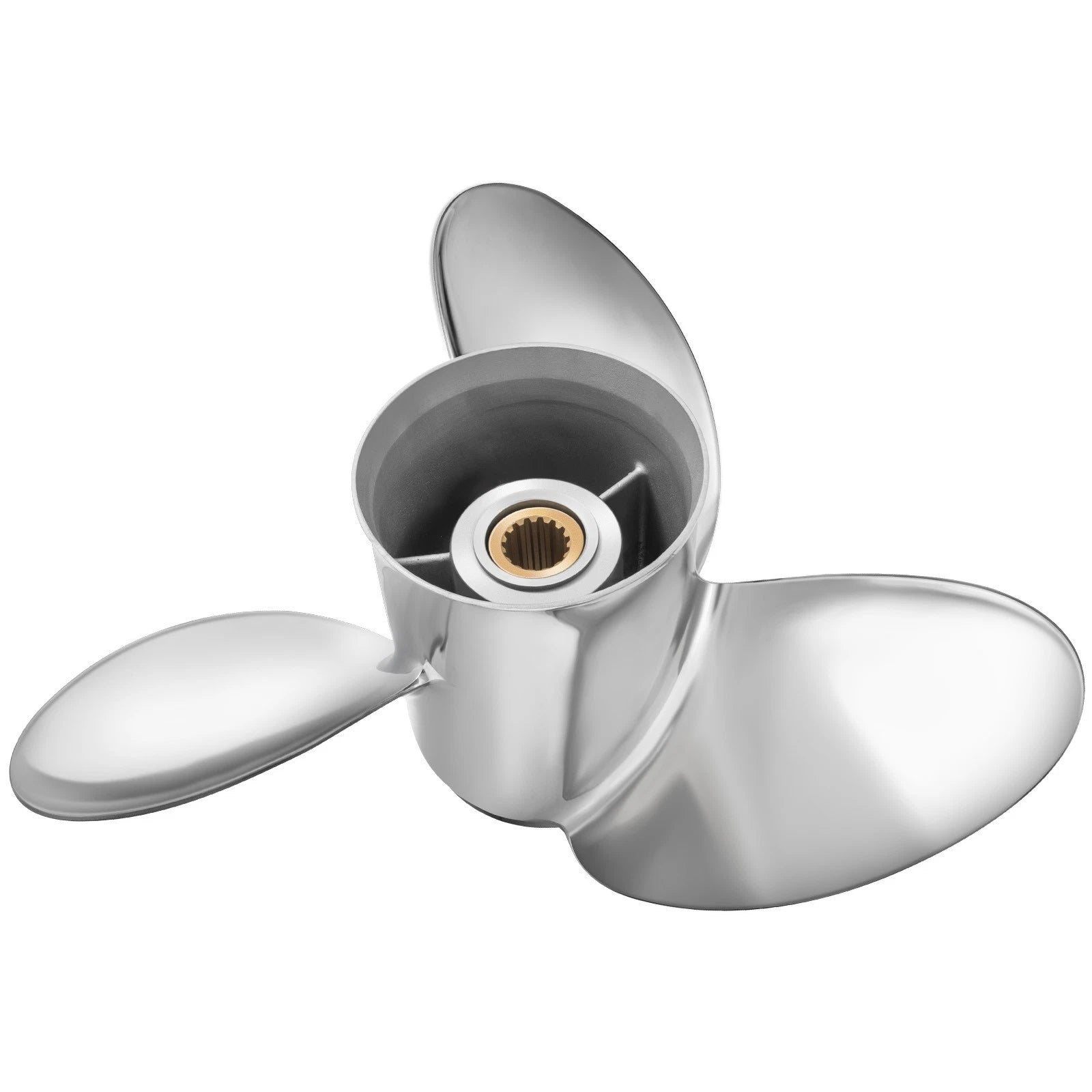 Stainless Boat Propeller for Yamaha 150-250HP (15 Spline, RH)