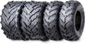 Set of 4 ATV Tires 22x7-11 22x10-9 6PR for Honda Recon 250 Suzuki Ozark