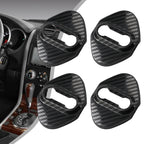 Black Door Lock Protective Cover Trim for Toyota Tundra (2014–2023)