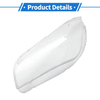 1 Pc Headlight Lens Cover for BMW X1 E84 (2010–2015) PC Clear