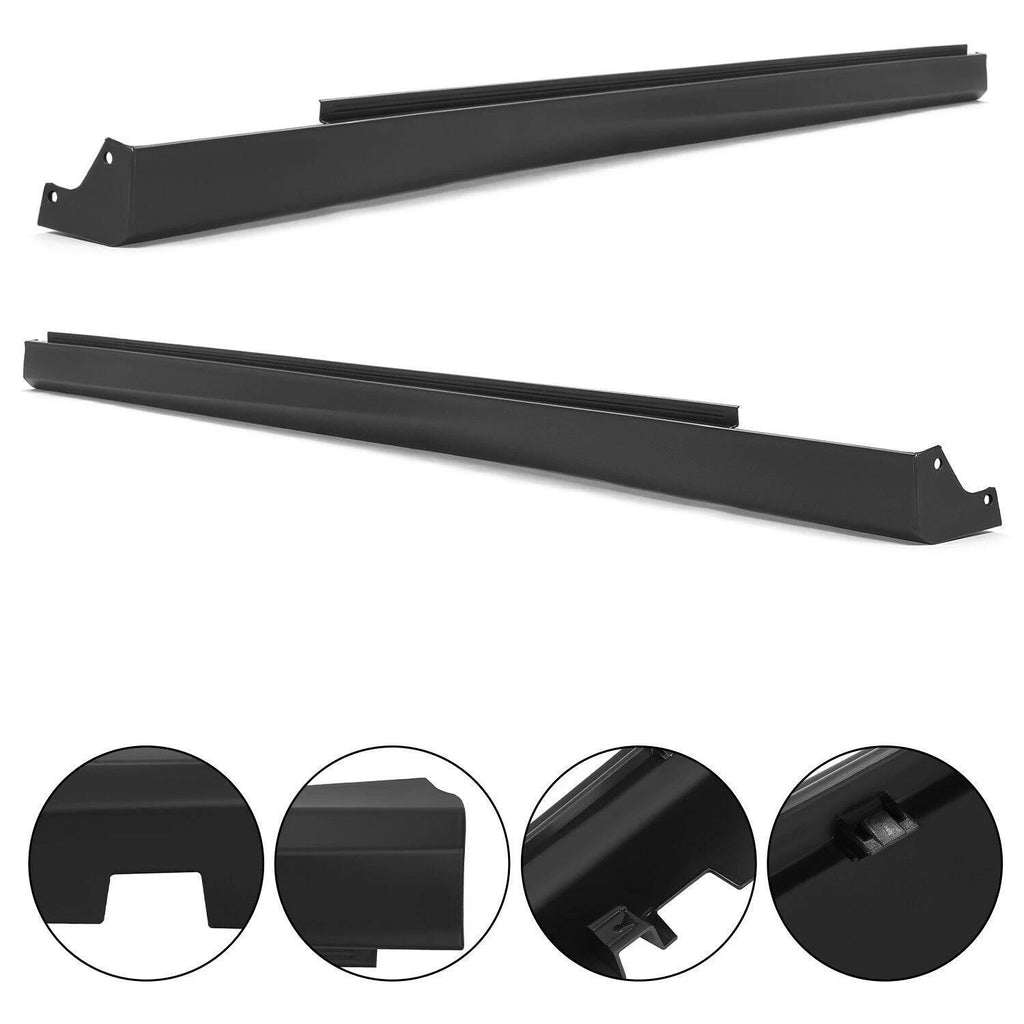 Set of 2 Rocker Panel Side Skirt Moldings for Dodge Charger (2011–2023)