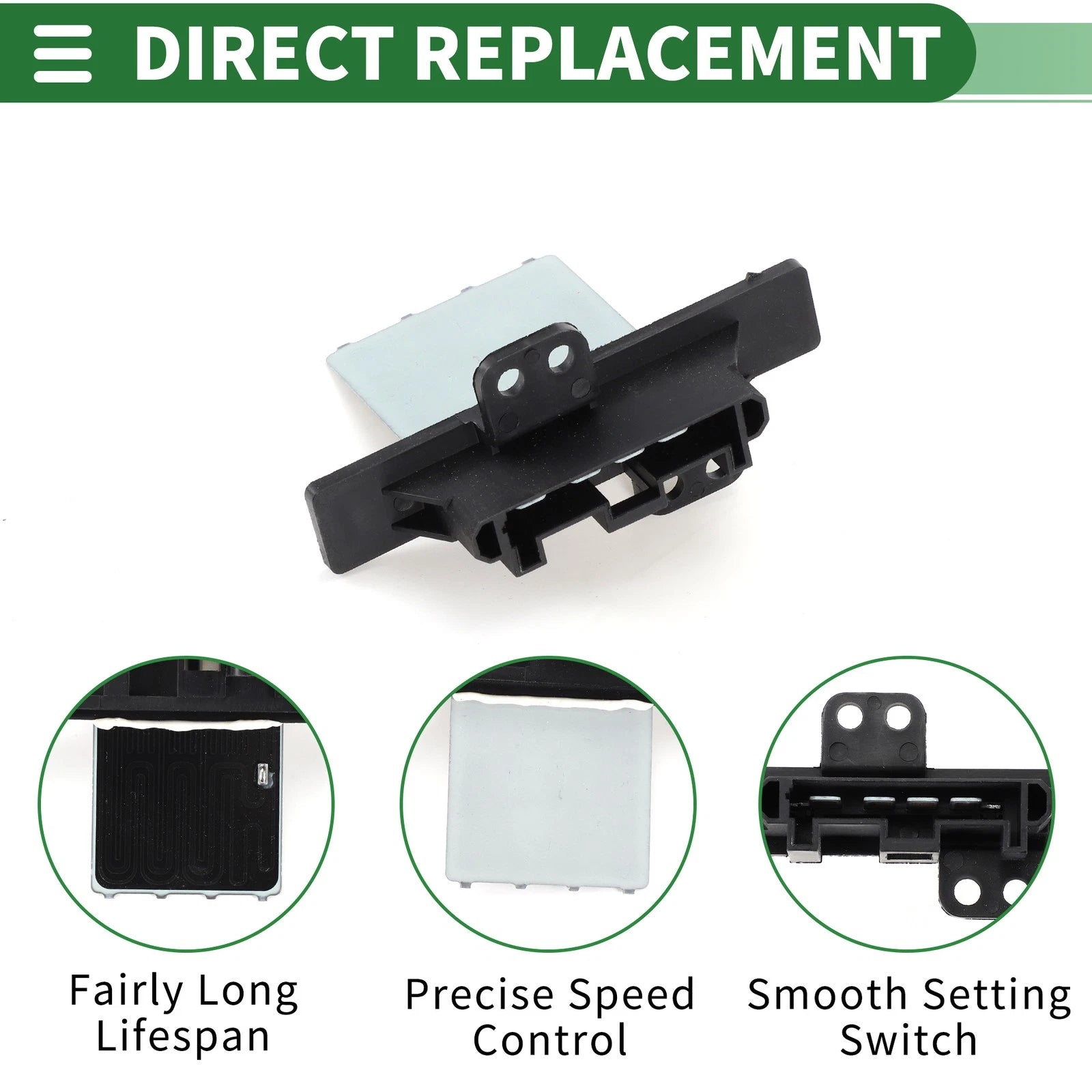 HVAC Blower Motor Resistor No. 271508B700 for Nissan 200SX, Frontier (1995–2001)