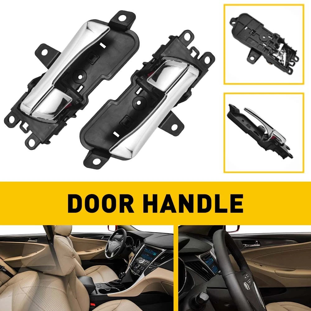Set of 2 Interior Door Pull Handles for Hyundai Sonata (2011–2015)