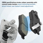 Front Left Brake Caliper for Honda Pioneer 500/700 (2014–2023)