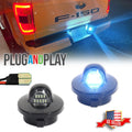 2X Ice Blue LED License Plate Lights for Ford F150 F250 F350 F450 (1999–2016)