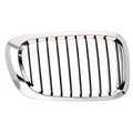 Replacement Black Chrome Plastic Passenger Side Grille (See compatibility Chart)