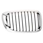 Replacement Black Chrome Plastic Passenger Side Grille (See compatibility Chart)
