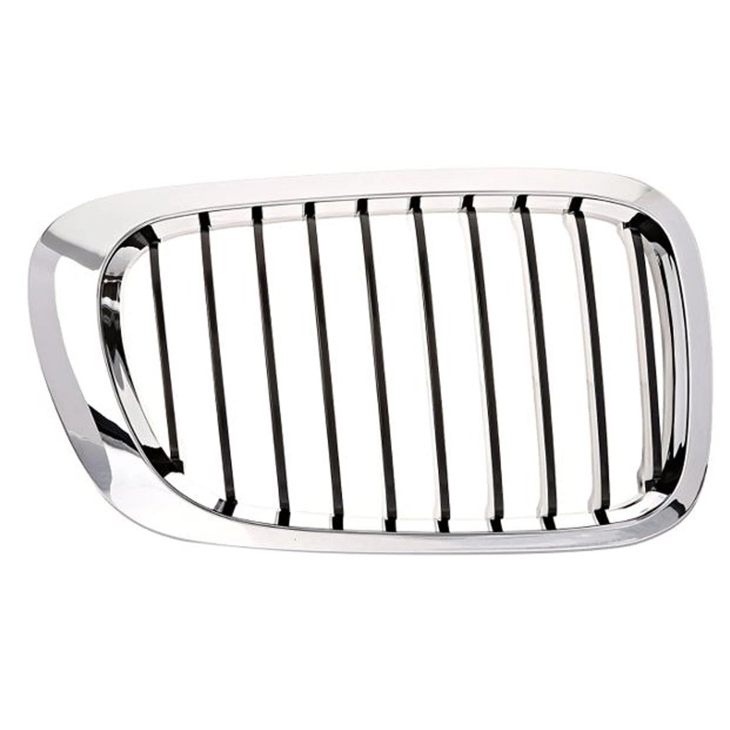 Replacement Black Chrome Plastic Passenger Side Grille (See compatibility Chart)