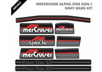 Sticker Set for Mercruiser Alpha One Gen 1 (Complete) (37-13682A90)