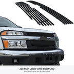 Upper Black Billet Grille Insert for Chevy Colorado (2004-2012)