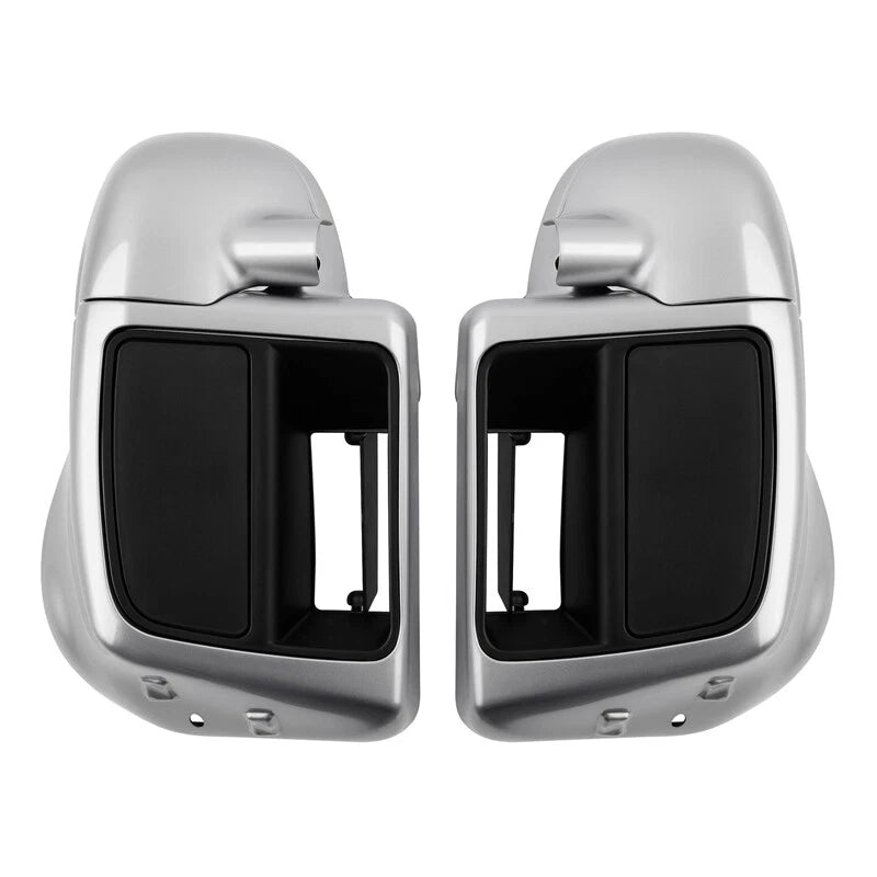 Lower Vented Fairings for Harley Road Glide (2014–2023) - Brilliant Silver Pearl