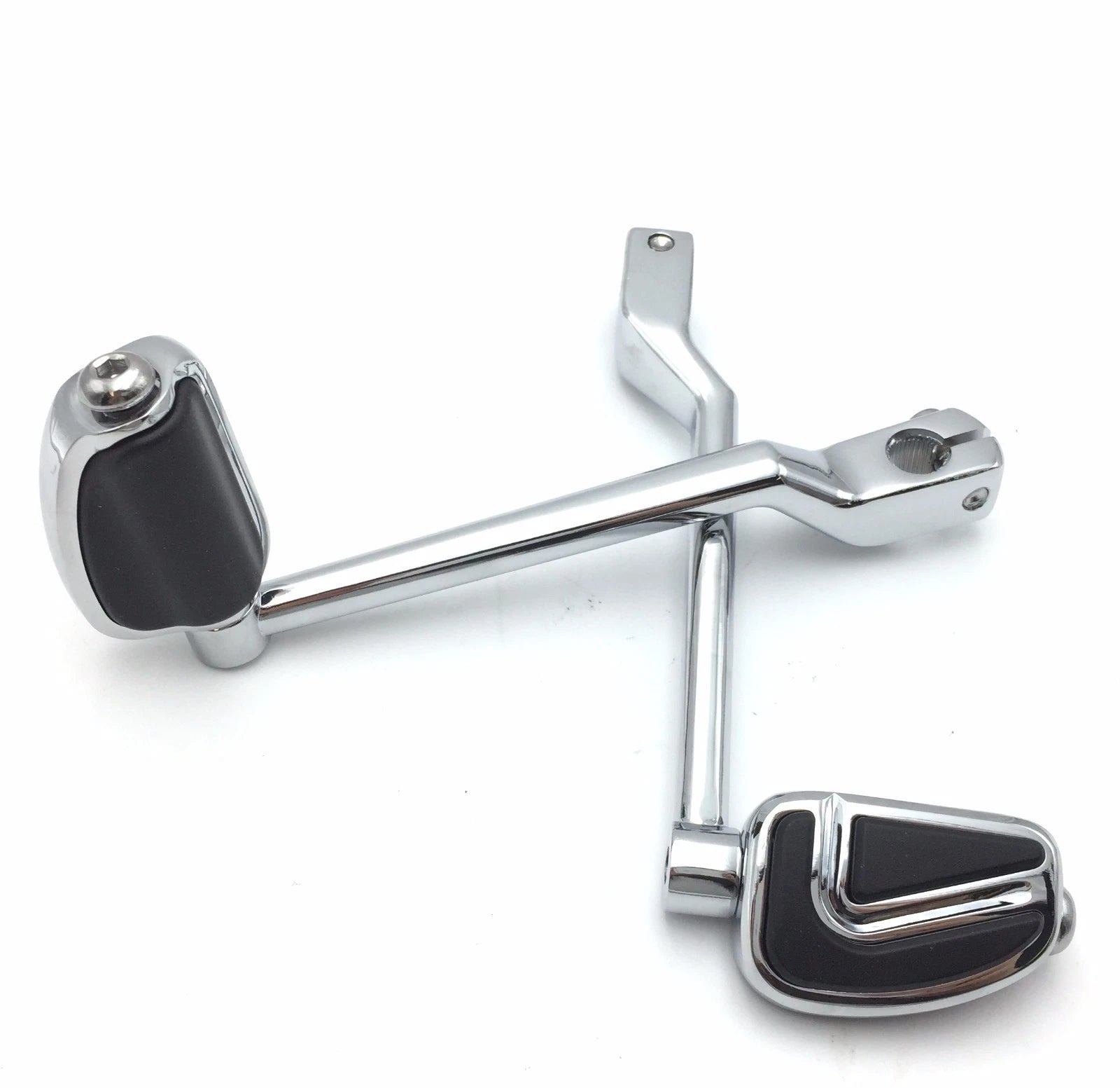 Heel/Toe Shift Lever Airflow Peg for Harley FL Softail Touring Trike (2014–2023) Chrome