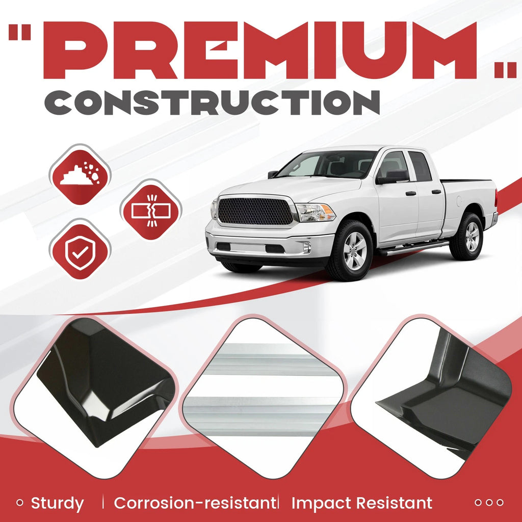 Slip-on Rocker Panels & Cab Corners for Dodge Ram (2009–2018)