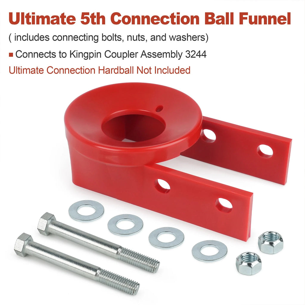 Andersen Hitch Ultimate Connection Ball Funnel for Kingpin Coupler Block 3244