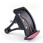 Side Axle Mount License Plate Bracket for Harley (Fits )