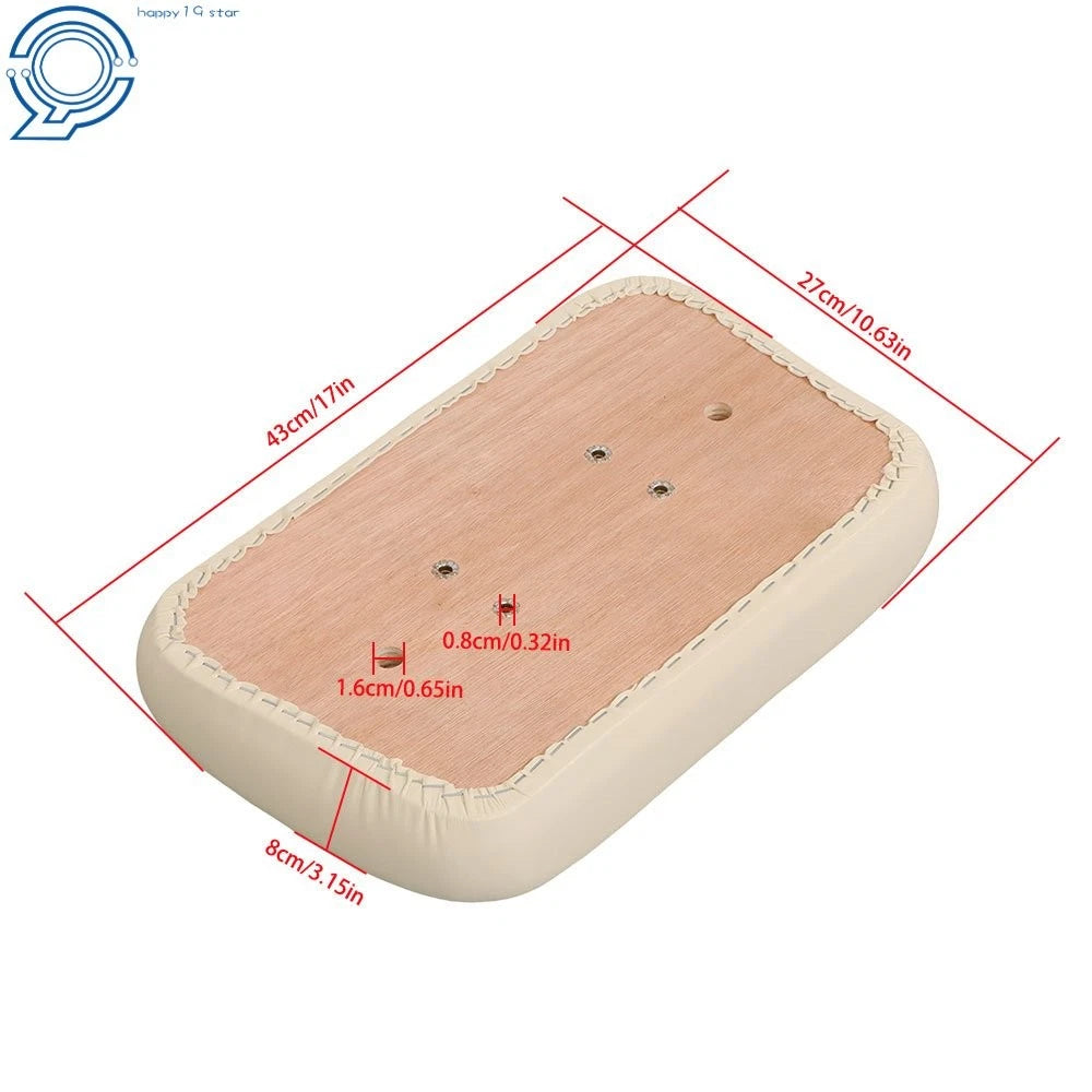 Seat Back Cushion Assembly for Club Car DS (1979–2000.5) - White Color