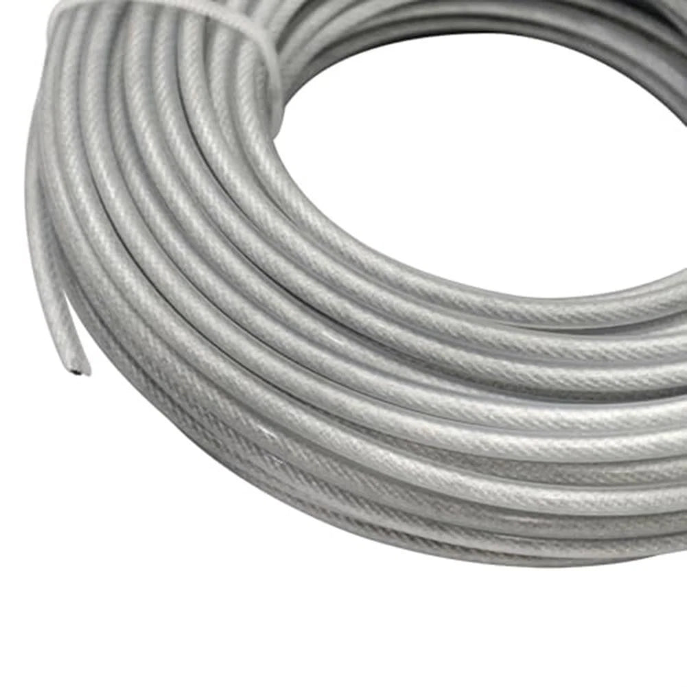 Set of 2 Steel Grass Cutting Line 4.0mm x 15m for Trimmers and Edgers