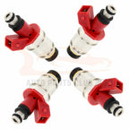 Set of 4 Fuel Injectors for Nissan D21 2.4L (1990–1995)