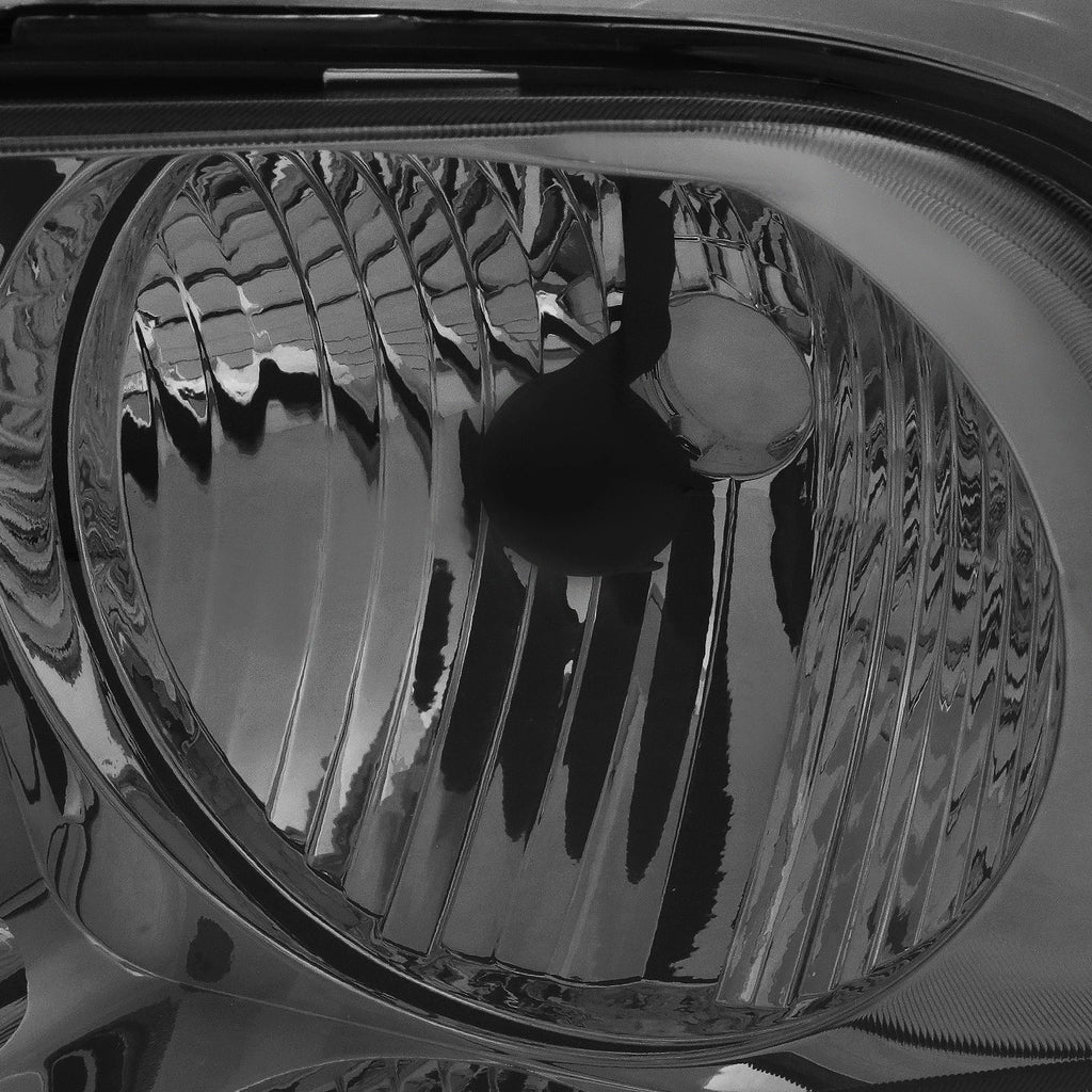 Pair of Smoked/Clear Corner Headlights for Ford Mustang (2005–2009)