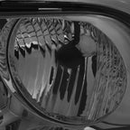 Pair of Smoked/Clear Corner Headlights for Ford Mustang (2005–2009)