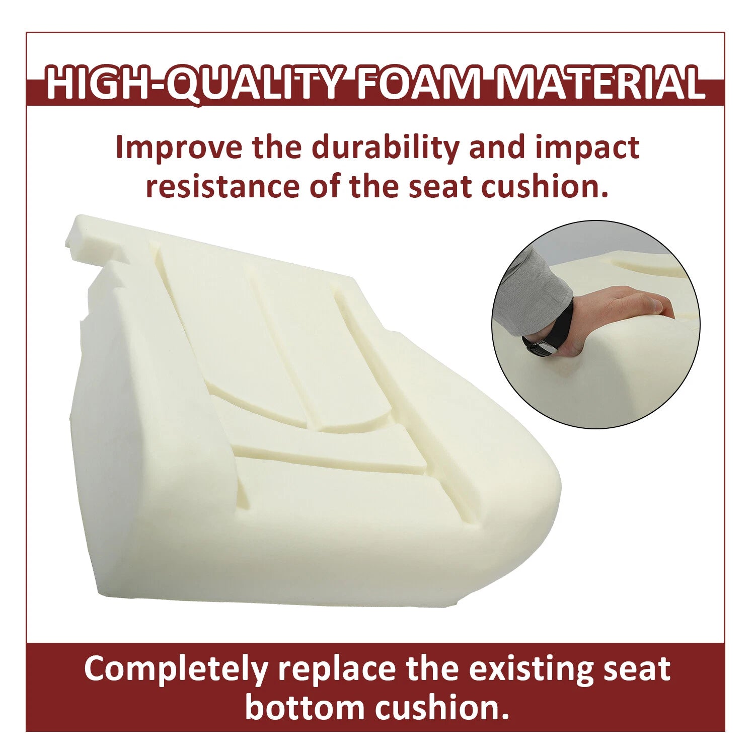 Seat Cushion Pad for Ford F150 (1999–2004)